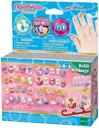 Aquabeads negle-studie – opfyldningssæt Shiny Color