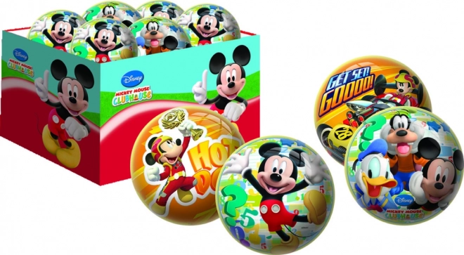 Gummibold med Disney Mickey Mouse-motiv 15 cm