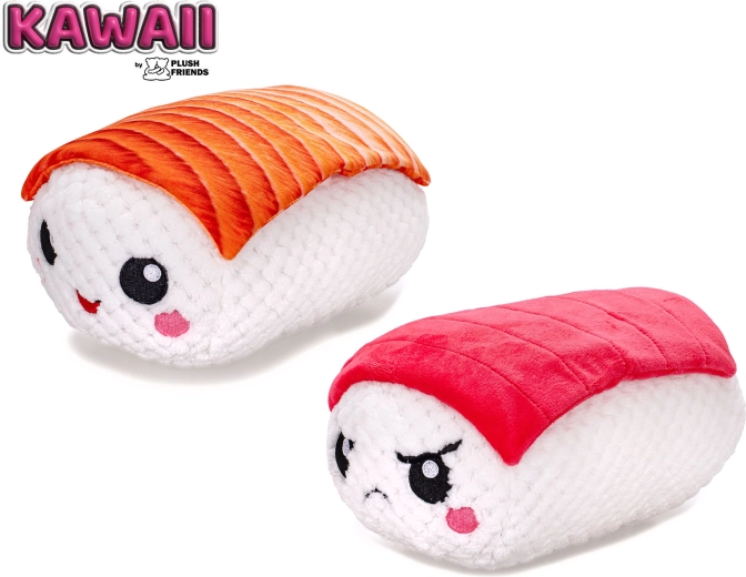Kawaii sushi nigiri-bamse Plush Friends, 25 cm - 1 stk.