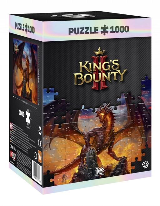Puslespil King’s Bounty II: Drage 1000 brikker