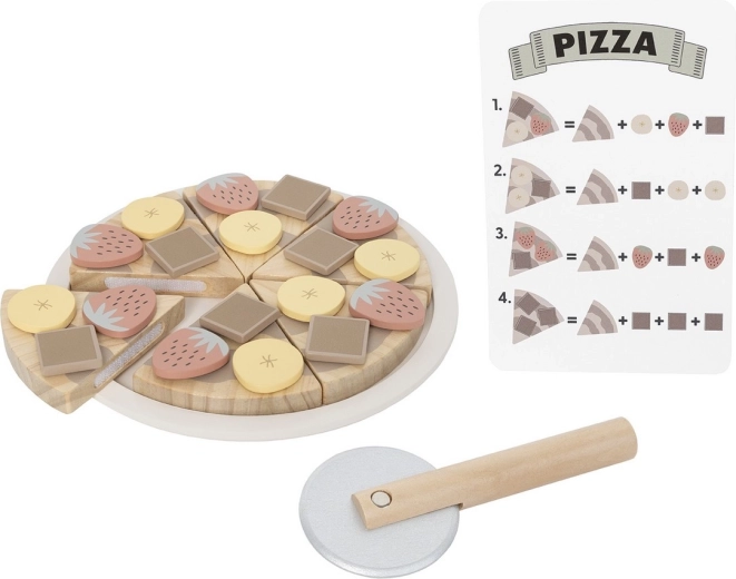 Jabadabado dessertpizza i træ