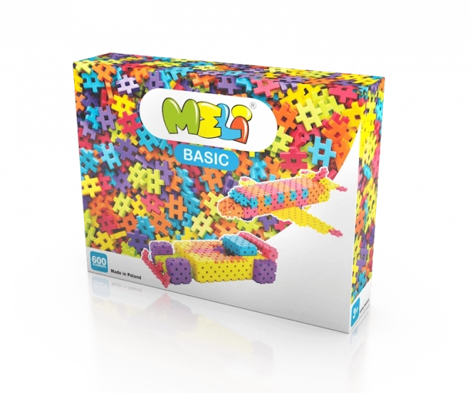 Byggesæt MELI Basic 600 brikker