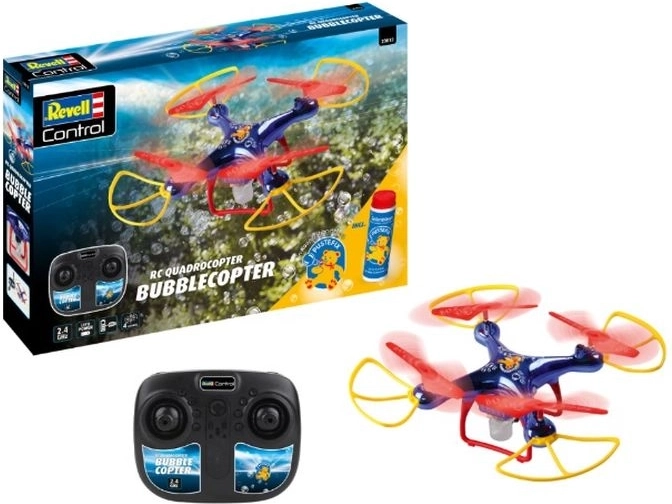 Revell RC quadrokopter Bubblecopter med Pustefix-sæbebobler