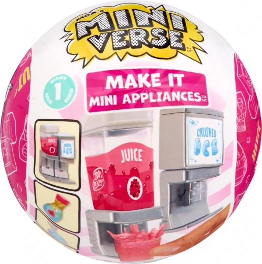 MGA’s Miniverse Make It Mini Appliances – mini-doser til drikkevarer og is (blind box) - 1 stk.