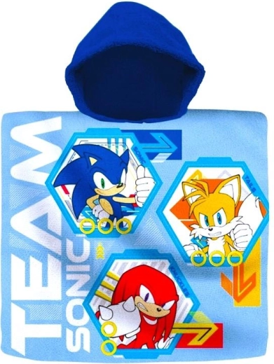 Sonic-poncho - 1 stk.