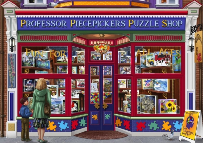 Puslespil Bluebird Professor Puzzle Shop 1500 brikker