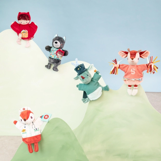 Hånddukke Troldmand Dragedukken Joe