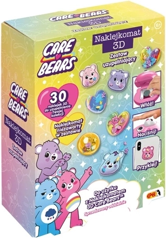 EPEE Naklejkomat 3D Care Bears genopfyldningssæt