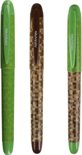 Fyldepen ASTRA MINECRAFT – blå blæk, iridiumspids