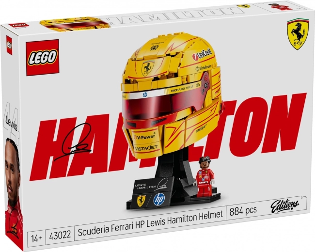 LEGO Editions hjelm af Lewis Hamilton – Scuderia Ferrari HP