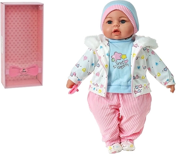 Talende og syngende babydukke i gaveæske