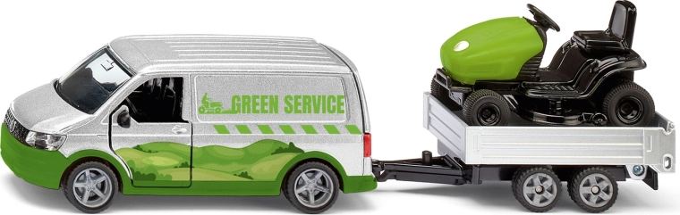 Siku Super VW T6 med trailer og havetraktor