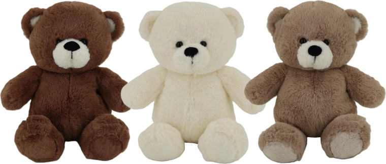 Cuddly & Huggy plysbamse 35 cm - 1 stk.