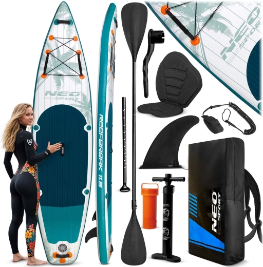 Oppustelig paddleboard Neo-Sport Reefbreak 350 × 81 × 15 cm
