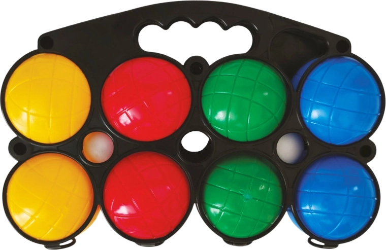 Petanquekugler i plast - 8 stk.