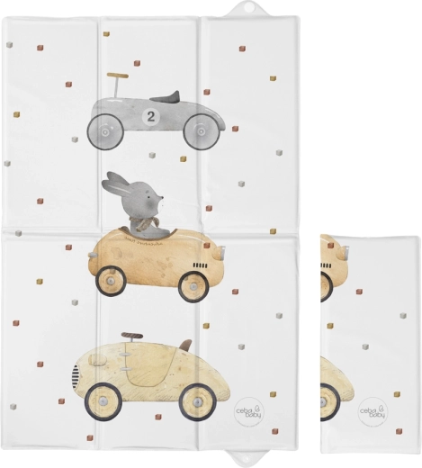 Ceba Baby rejsepuslepude Basic Bunny Driver 60 × 40 cm