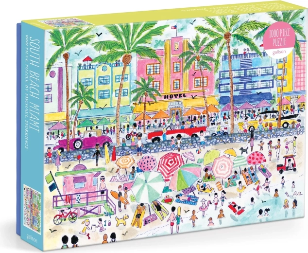 Puslespil South Beach Miami 1000 brikker