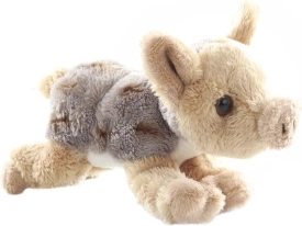 Plysbamse gris 13 cm