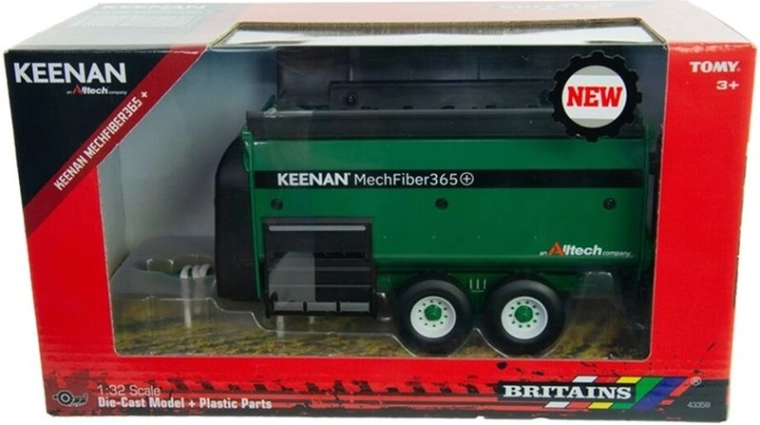 Britains Keenan Mech Fibre 365 anhænger i skala 1:32