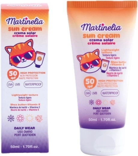 Vandfast solcreme til børn SPF 50 50 ml