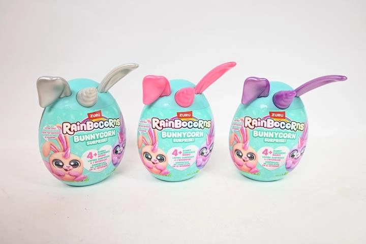 ZURU Rainbocorns Bunnycorn plys-kanin i overraskelsesæg