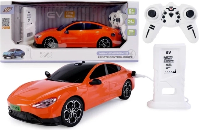 Elektrisk RC-bil med ladestation