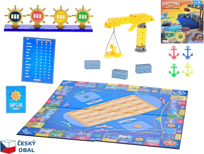 Shipping empire – familiespil om skibsfart
