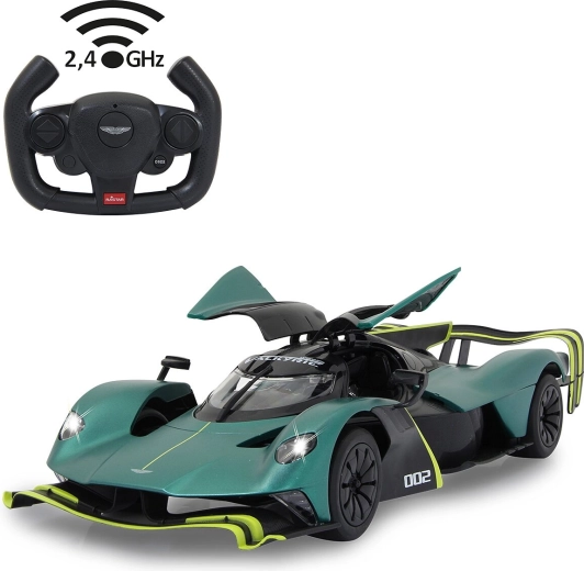 Fjernstyret Aston Martin Valkyrie AMR Pro 1:14 mørkegrøn