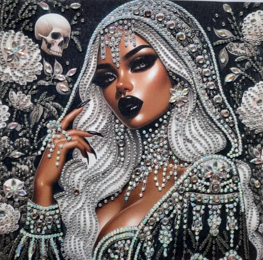 Diamantmaling – mulat 30 × 40 cm