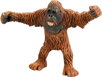 Balulu-figur af en gorilla