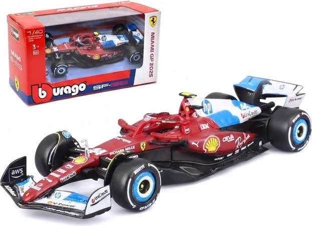 Bburago samlermodel Ferrari SF-25 Lewis Hamilton 44 1:43