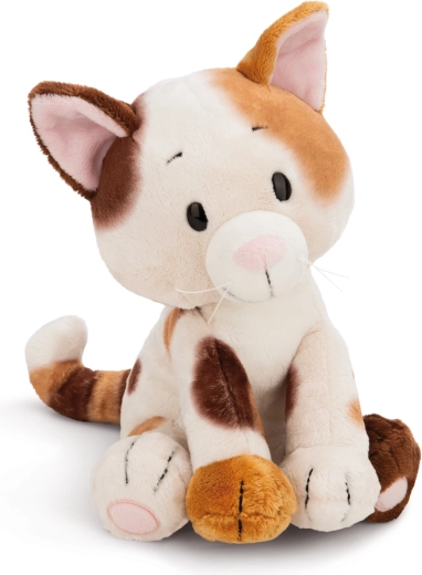 NICI plys kat trefarvet Calico Green 20 cm
