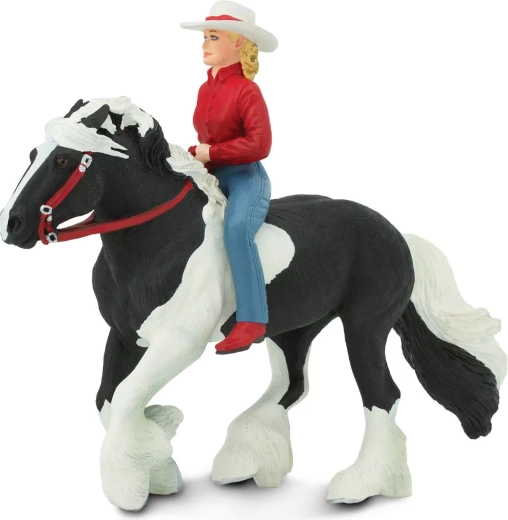 Safari Ltd. figur af rytter på hest