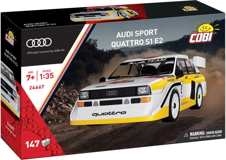 Cobi Audi Sport Quattro S1 E2 1:35 (147 dele) - 1 stk.