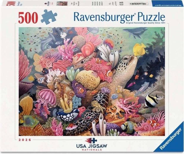 Ravensburger puslespil Undervandsverden 500 brikker