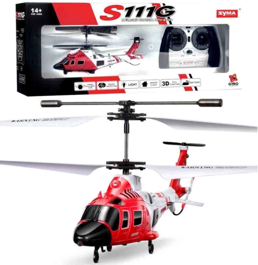 Syma S111G RC-helikopter med gyroskop