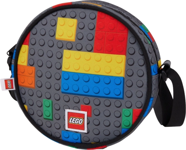 Lego Colorful Bricks rund crossbody-taske