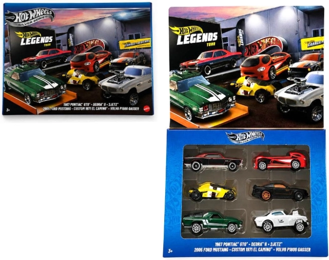 Hot Wheels samlersæt med biler Legends Tour