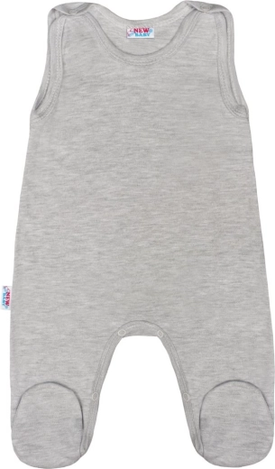 Babyheldragt New Baby Classic II grå str. 50 - 1 stk.