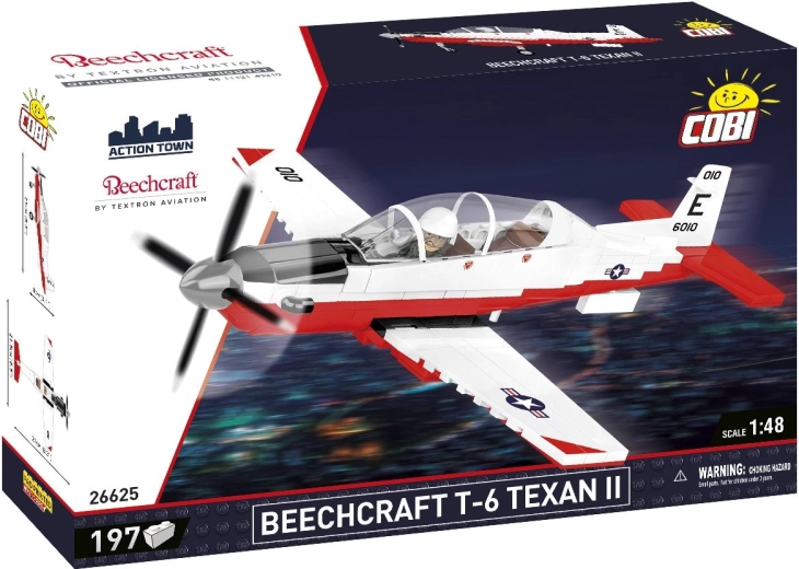 Cobi Beechcraft T-6 Texan II byggesæt fly 1:48 (197 dele)