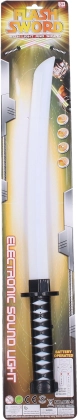 Lysende samuraisværd med lyde 58 cm
