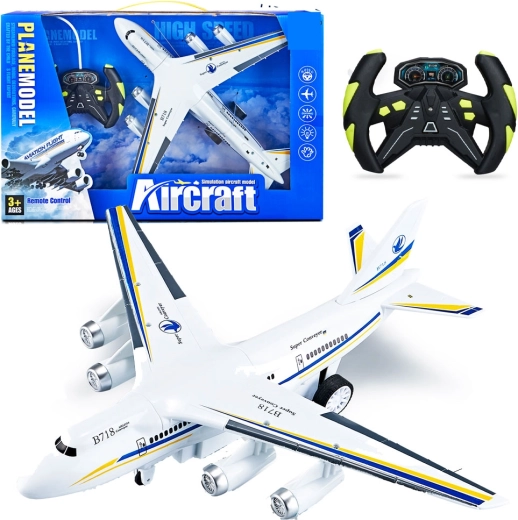 R/C passagerfly med lys 35 cm