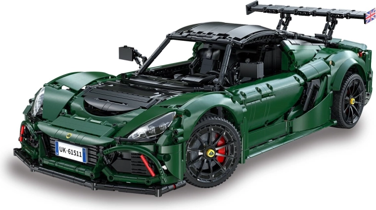 Byggesæt CaDA Lotus Exige Cup 430 i skala 1:8, grøn