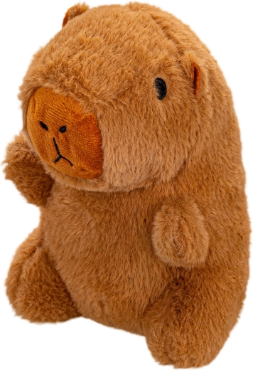 Plyskapybara siddende 17 cm