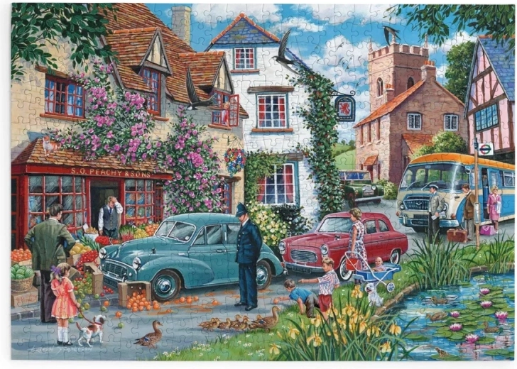 House of Puzzles Puslespil Trafikprop med 500 ekstra store brikker