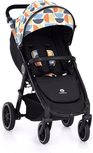 Petite&Mars sportsvogn Street+ RWS black limited retro