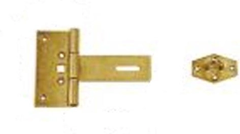 Låsbart hængsel til havelåge 150 × 100 × 2,0 mm