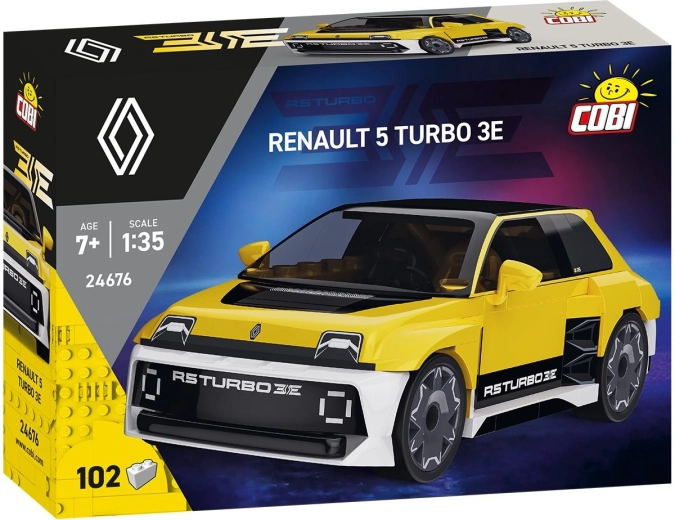 Cobi Renault 5 Turbo 3E byggesæt 1:35 (102 dele)