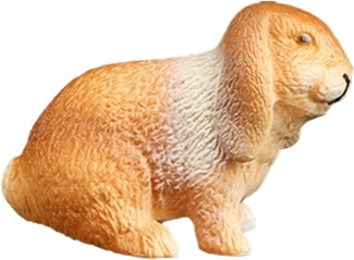 BALULU figur af en brun kanin