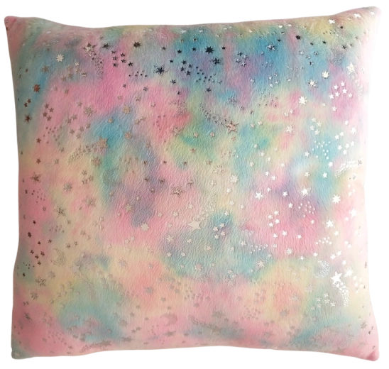 Pude Regnbuehimmel med stjerner 37 cm